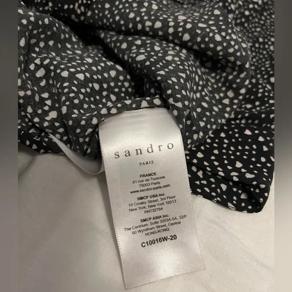 Sandro Patterned Shirt - Picture 4 of 5